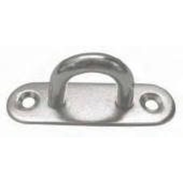 Ss Oblong 33Mm Pad Eye - 6Mm - 700Kg Bs