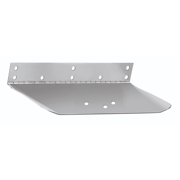 Trim Tab Plate Only Stainless Steel Polished 9"X12"