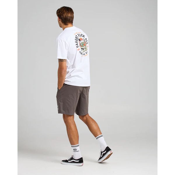 Still Catching Fk All Tee - White