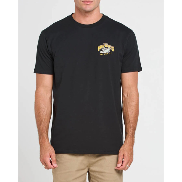 Tins And Tinnies Nz Tee - Black