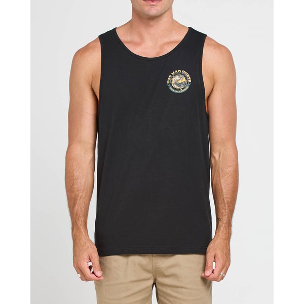 Keep It Reel Tank Singlet - Black