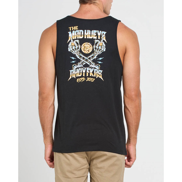 Chrome Ahoy Fkrs Tank Singlet - Black