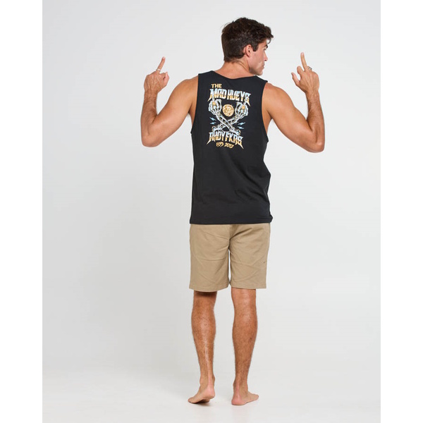 Chrome Ahoy Fkrs Tank Singlet - Black