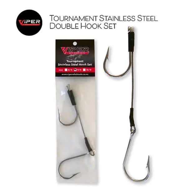 Tournament Ss Double Game Hook Set Rig