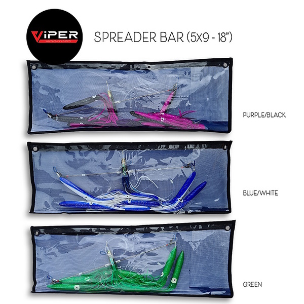 Spreader Bar Teaser Blue/White