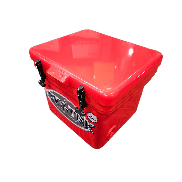 Cube Ice Box -25 Litre Red