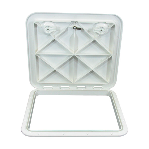 Grey Abs 2 Latch Access Hatch - 515X470mm W/Lock