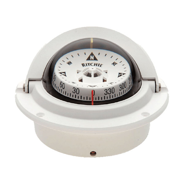 Voyager F-83 Flush Mt. 75Mm Compass White