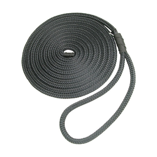 Double Braid Fender Lines 8Mm X 1.5M (2-Pk) Black