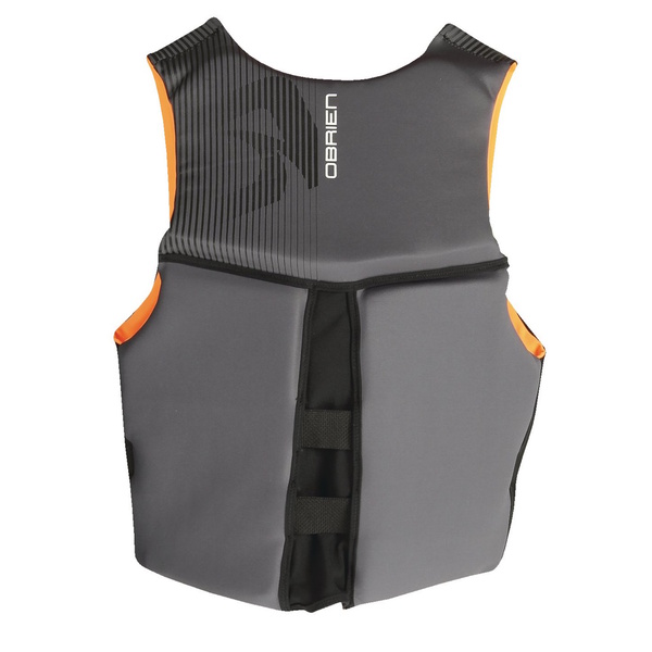 Neoprene V-Back Flex Bouyancy Vest -  Black/Orange