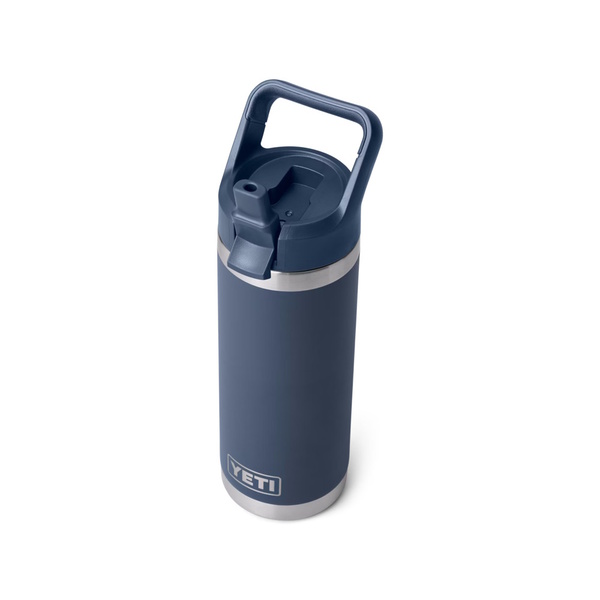 Rambler 18Oz (532Ml) Bottle W/ Straw Cap - Navy