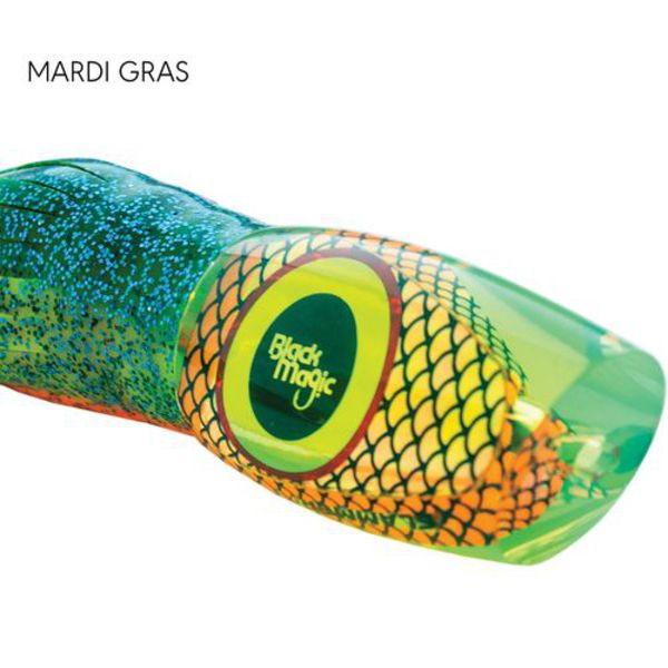 Slammer Xt 11" (270Mm) Single Hook Rigged Lure - Mardi Gras 