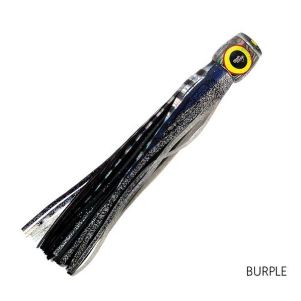 Maggot Xt 8" Game Lure Rigged - Burple