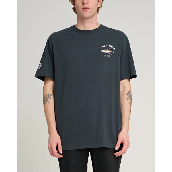 Ahi Mount Standard Short Sleeved Tee-Shirt - Coal