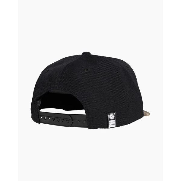 Bruce 6 Panel Cap - Black/Camo 