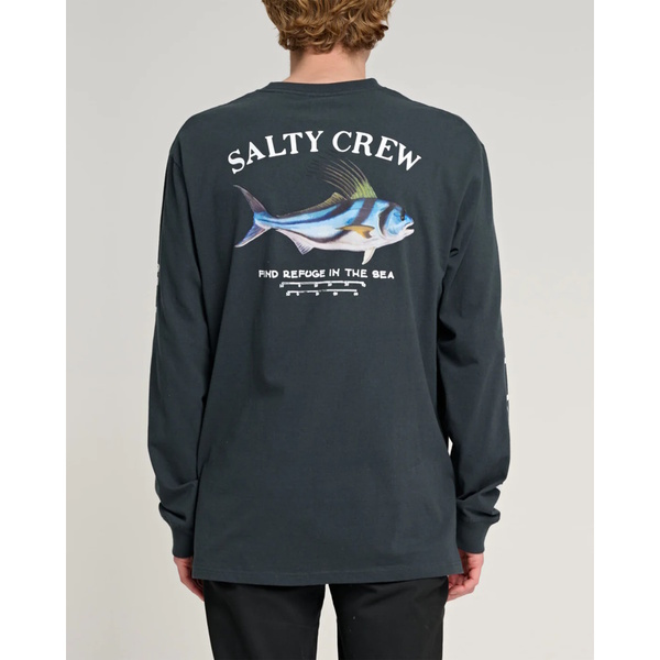 Rooster Standard Long Sleeved Tee-Shirt - Coal