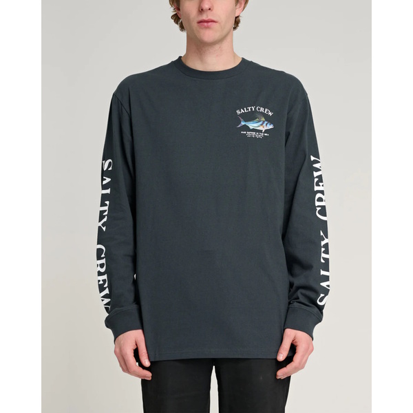 Rooster Standard Long Sleeved Tee-Shirt - Coal