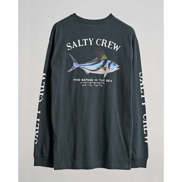 Rooster Standard Long Sleeved Tee-Shirt - Coal