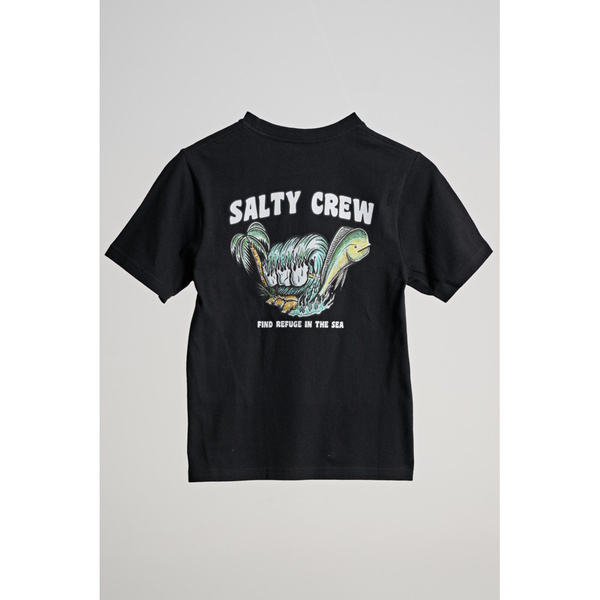 Shaka Boys Short Sleeve T-Shirt - Black