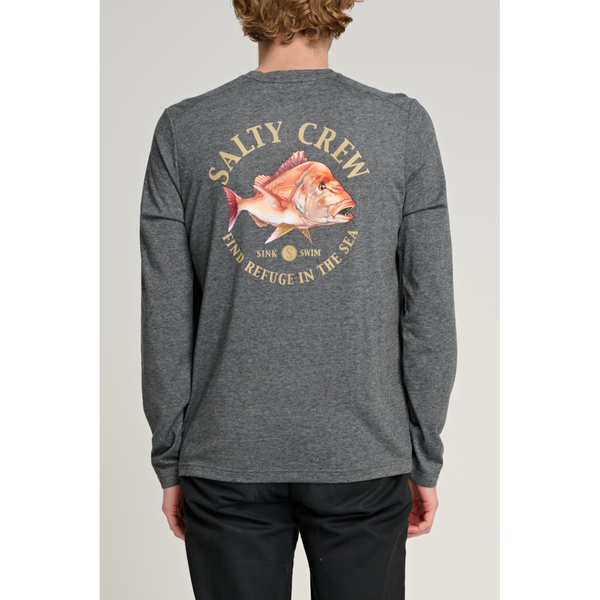 Snap Attack Long Sleeve Sun Shirt / Fishing Jersey - Coal
