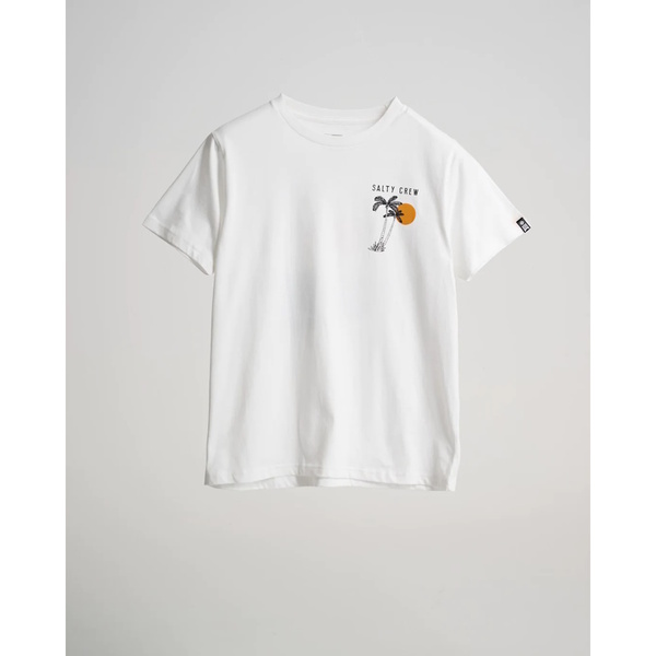 The Good Life Boyfriend Womens Short Sleeve T-Shirt - White