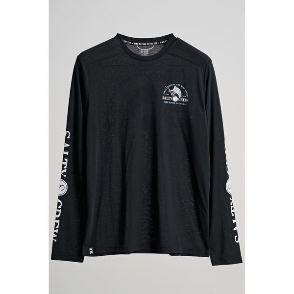 Yacht Club Long Sleeve Shirt / Fishing Jersey - Black