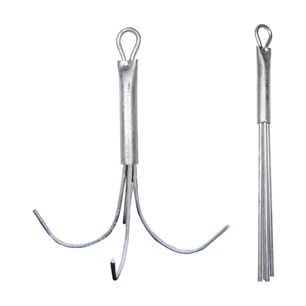 10Mm Galvanised Folding Reef Anchor - 5 Prong 