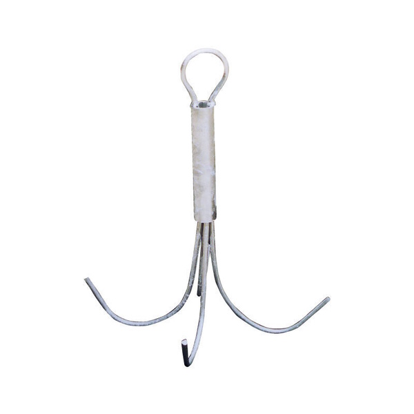 10Mm Galvanised Folding Reef Anchor - 5 Prong 