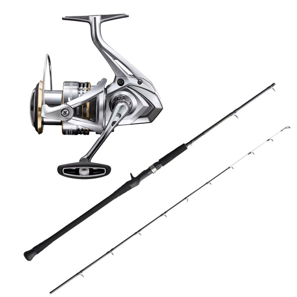 Sedona 4000Fj Spin Reel & Vortex 6'6" 5-10Kg Slow Jig Combo 