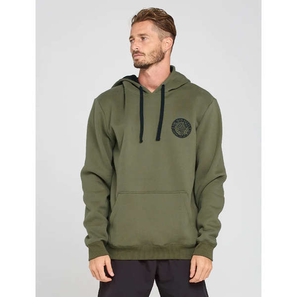 Cheers For The Beers Fleece Pullover Hoodie - Olive