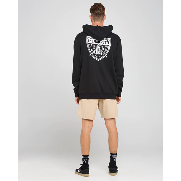 Raider Fk Off Fishing Fleece Pullover Hoodie - Black