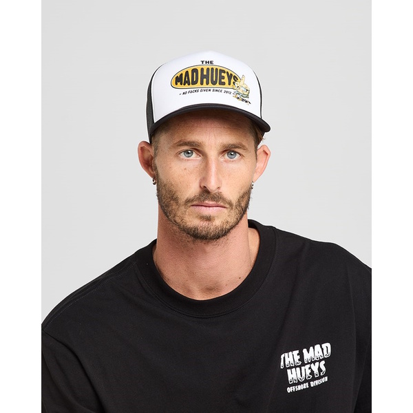 Bogan Middle Finger Foam Trucker Cap - Black