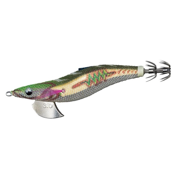 Egi Oh Search 077 / Olive Ash Gold Squid Jig