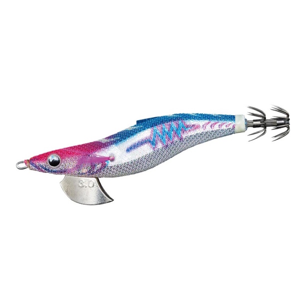 Egi Oh Search 074 / Icy Neon Blue/Hologram Squid Jig