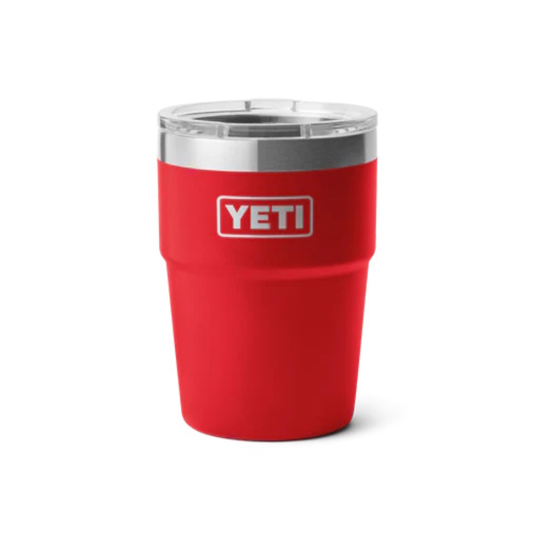 Rambler 16Oz (473Ml) Stackable Tumbler - Rescue Red