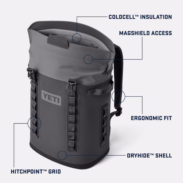 Hopper M20 Cooler Bag Backpack - Teal/Orange - 19 Litre