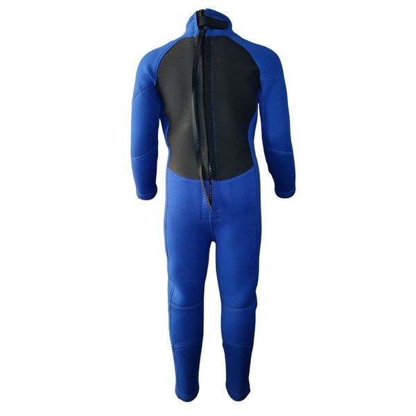 Extreme Limits Kids Steamer Suit - Black / Blue