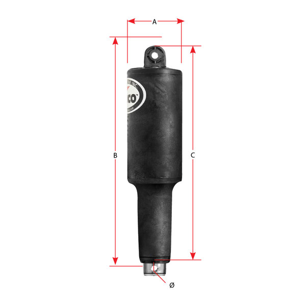 Trim Tab Actuator Ram 101 Xd Std. Model 12V 
