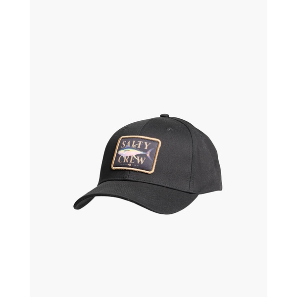 Yellowfin 6 Panel Cap - Black 