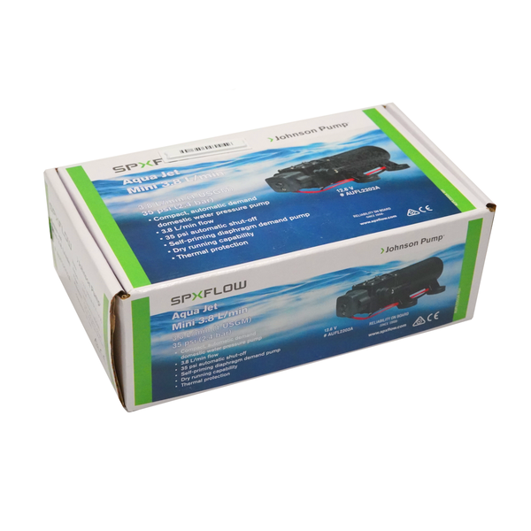 Premium Low Noise Spx Mini 12V 3.8L Auto Freshwater Pump 