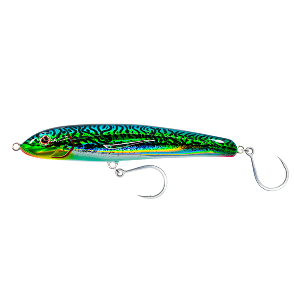 Riptide 105Mm 36G Fast Sink Stickbait - Silver Green Mackerel