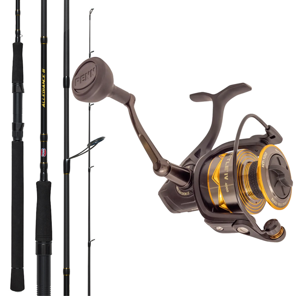 Battle Iv 4000 / Allegiance 6-10Kg 7'2 2 Piece Softbait Combo