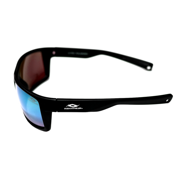 Ultra Polarised Sunglasses Tr90 Frame Matte Black W/Red Green Lens