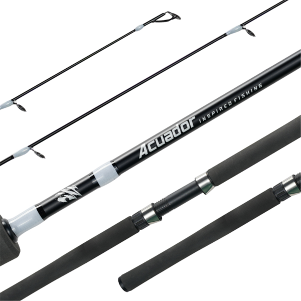 Acuador 4000/Acuador 702 Softbait Combo Spooled W/Braid