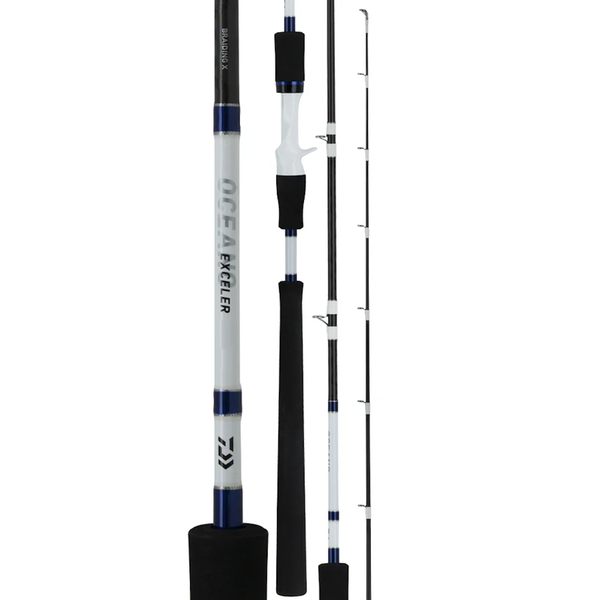 21 Exceler Oceano Spjb64-3-Nz Overhead Slow Jig Rod - 6'4"/2 Pc.