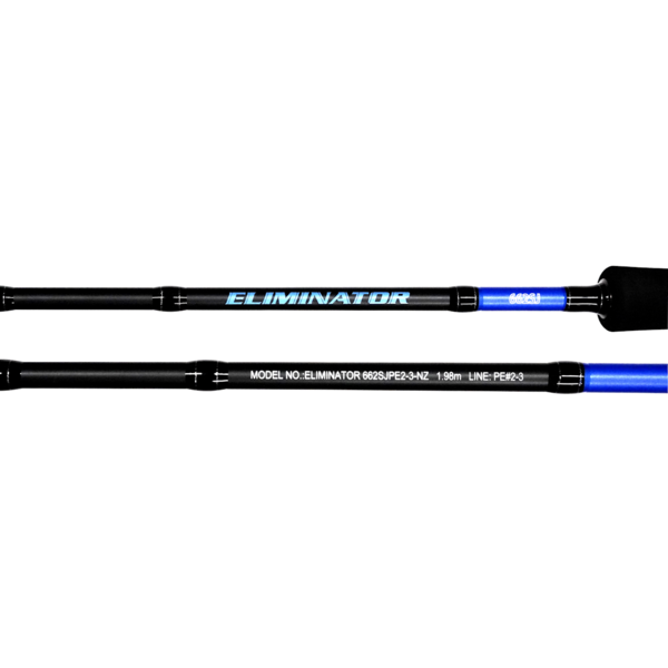 Eliminator 662 Sj Pe2-3 Overhead Slow Jig Rod - Nibble Tip