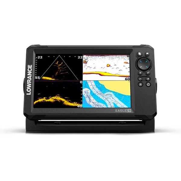Eagle Eye 9 Gps/Fishfinder W/Live Sonar + Chart