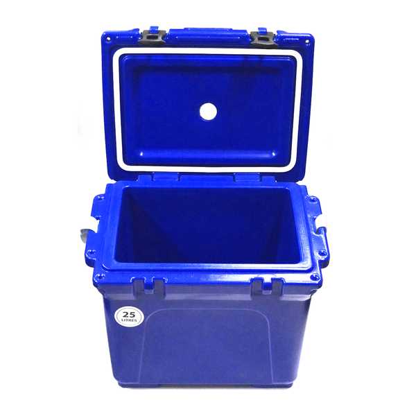 Ice Box Chilly Bin Cooler 25L With Shoulder Strap - Blue
