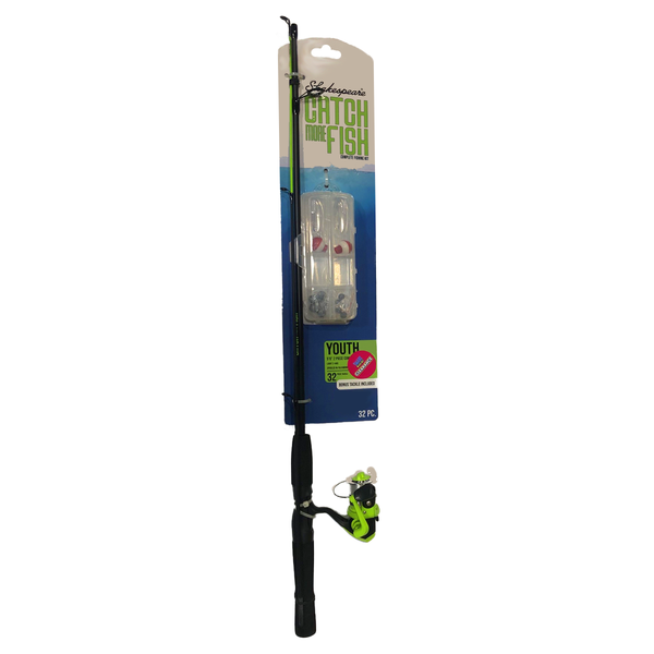 Catch More Fish Green 5' Kids Spin Combo 2-4kg 2 Piece