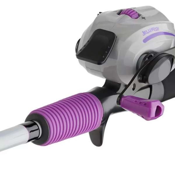 Agility Jellyfish Lp562 Kids Spincast Rod & Reel Combo - Purple
